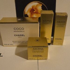 CHANEL Coco Mademoiselle luxury Soap and skincare gift set. New In Box!